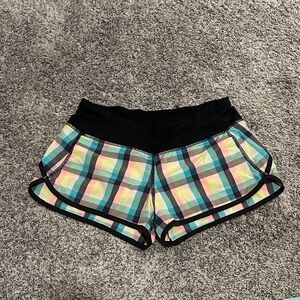 Plaid Lululemon Women's Shorts